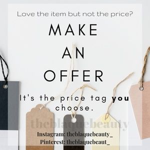 ALL REASONABLE OFFERS ARE WELCOME💌